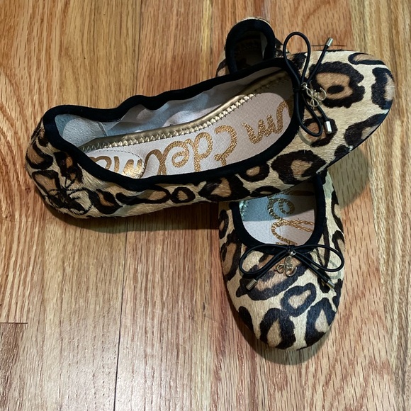 Sam Edelman cheetah print flats size 6 - Picture 1 of 8
